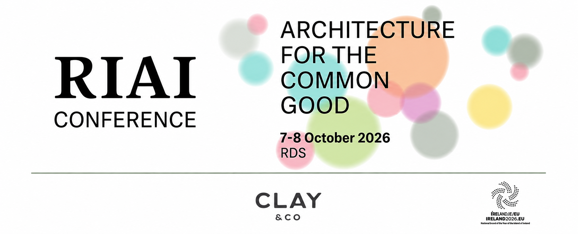 RIAI Conference 2026 Architecture for the Common Good